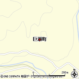 岡山県高梁市巨瀬町周辺の地図