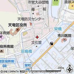 静岡県浜松市天竜区大谷27周辺の地図