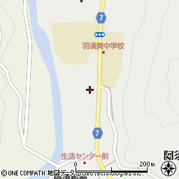 島根県邑智郡邑南町阿須那77周辺の地図