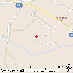 広島県三次市君田町東入君1001周辺の地図