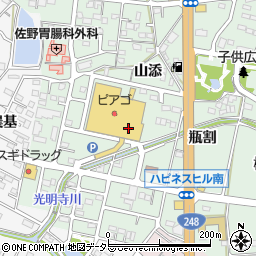 三菱ＵＦＪ銀行ピアゴ幸田店 ＡＴＭ周辺の地図