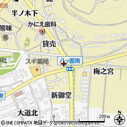 マージャン亜矢周辺の地図