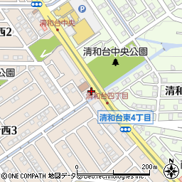 川西警察署清和台交番周辺の地図