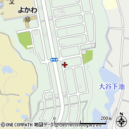 兵庫県三木市吉川町みなぎ台周辺の地図