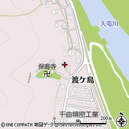 静岡県浜松市天竜区渡ケ島1585周辺の地図