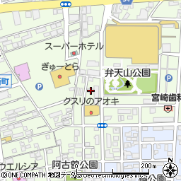 三重県鈴鹿市算所2丁目7-28周辺の地図