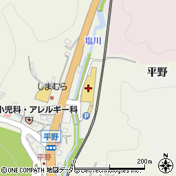 ホームセンターコーナン川西平野店周辺の地図