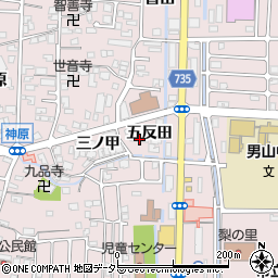 京都府八幡市八幡五反田10-1周辺の地図