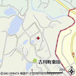 兵庫県三木市吉川町東田1081周辺の地図