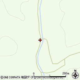 広島県庄原市東城町帝釈宇山1075周辺の地図