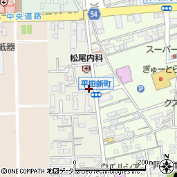 三重県鈴鹿市平田新町周辺の地図
