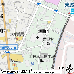南愛知タウンサービス株式会社　スポーツクラブアスミル周辺の地図