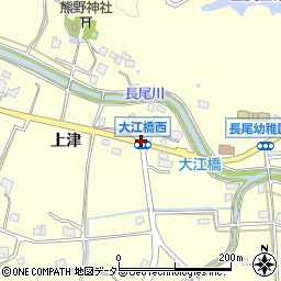 大江橋周辺の地図