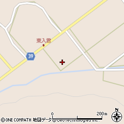 広島県三次市君田町東入君237周辺の地図