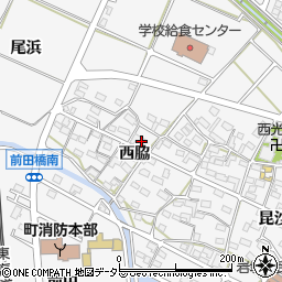 愛知県額田郡幸田町菱池西脇20周辺の地図