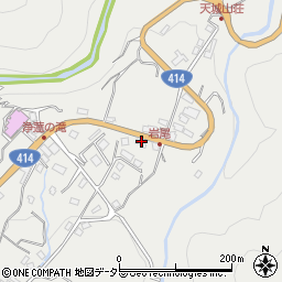 静岡県伊豆市湯ケ島2860-22周辺の地図
