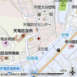 静岡県浜松市天竜区大谷106周辺の地図
