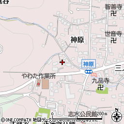 京都府八幡市八幡神原116-7周辺の地図