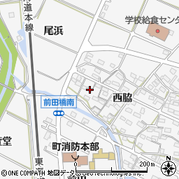 愛知県額田郡幸田町菱池西脇67周辺の地図