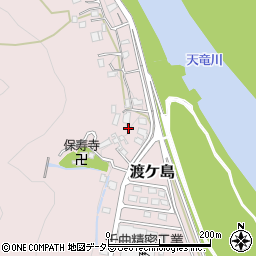 静岡県浜松市天竜区渡ケ島1594周辺の地図