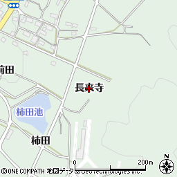 愛知県幸田町（額田郡）大草（長来寺）周辺の地図