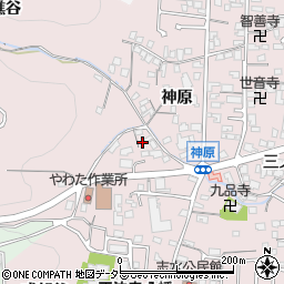 京都府八幡市八幡神原116-8周辺の地図