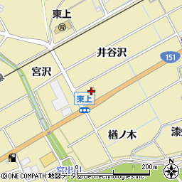 ファミリーマート豊川東上町店周辺の地図