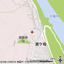 静岡県浜松市天竜区渡ケ島1596周辺の地図