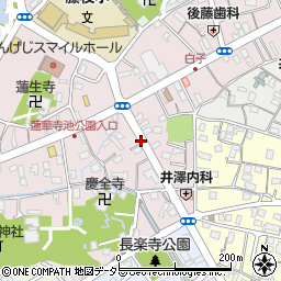 静岡県藤枝市本町周辺の地図