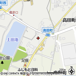 ファミリーマート小野高田店周辺の地図