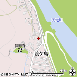 静岡県浜松市天竜区渡ケ島1601周辺の地図