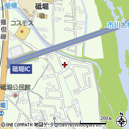 兵庫県姫路市砥堀1210周辺の地図