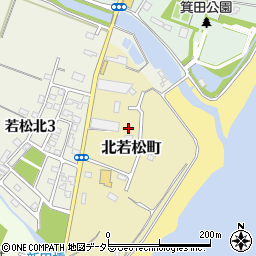 三重県鈴鹿市北若松町392-18周辺の地図