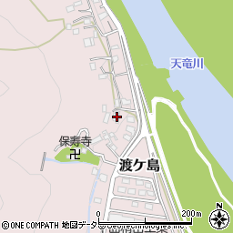 静岡県浜松市天竜区渡ケ島1598周辺の地図