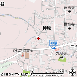 京都府八幡市八幡神原116-12周辺の地図