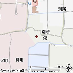 京都府八幡市下奈良栄周辺の地図