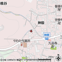 京都府八幡市八幡神原116-2周辺の地図