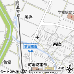 愛知県額田郡幸田町菱池西脇81周辺の地図