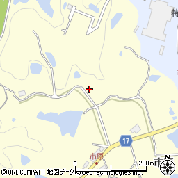 兵庫県神戸市北区大沢町市原周辺の地図