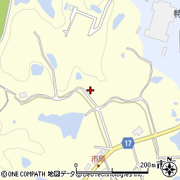 兵庫県神戸市北区大沢町（市原）周辺の地図