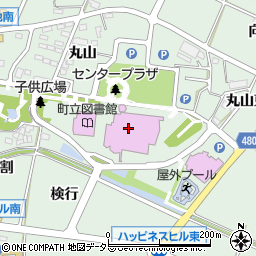 幸田町民会館さくらホール周辺の地図