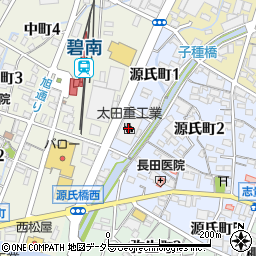 太田重工業周辺の地図