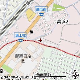阪急上牧ドリームマンション３周辺の地図