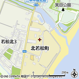 三重県鈴鹿市北若松町392-21周辺の地図