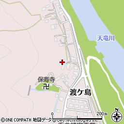 静岡県浜松市天竜区渡ケ島1661周辺の地図