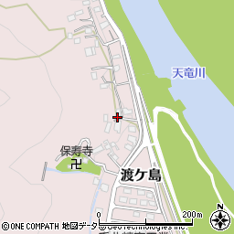静岡県浜松市天竜区渡ケ島1658周辺の地図