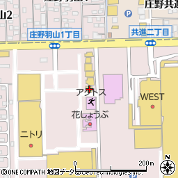 ニーニャニーニョ桜小町鈴鹿店周辺の地図
