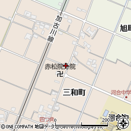 兵庫県小野市三和町658周辺の地図