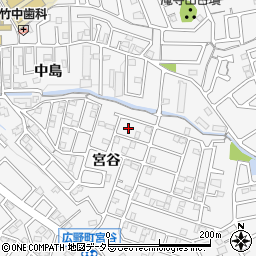 京都府宇治市広野町周辺の地図
