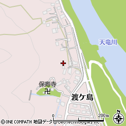 静岡県浜松市天竜区渡ケ島1660-2周辺の地図